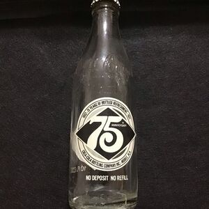 Coca-Cola 75th anniversary signature bottle Mobile Alabama bottling